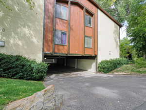 Underground parking.  Separate garages for each unit.