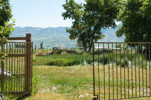 View of mountain background