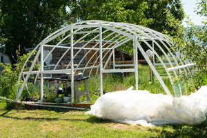 View of vehicle parking