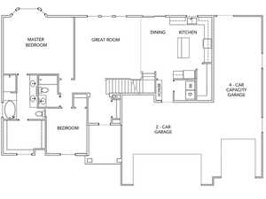 View of room layout