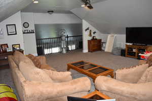 Bonus room loft area