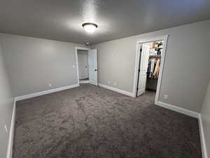 Bedroom 2 with a walk-in closet.