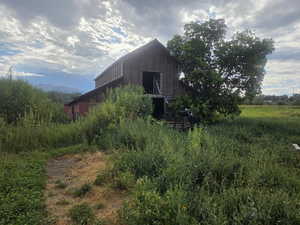 View of barn