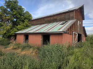 View of barn