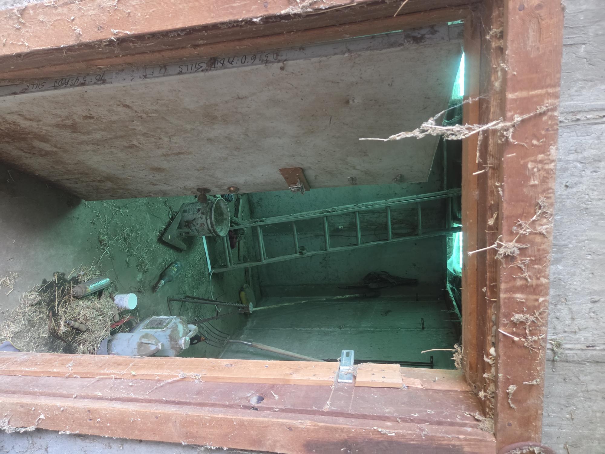 View of basement