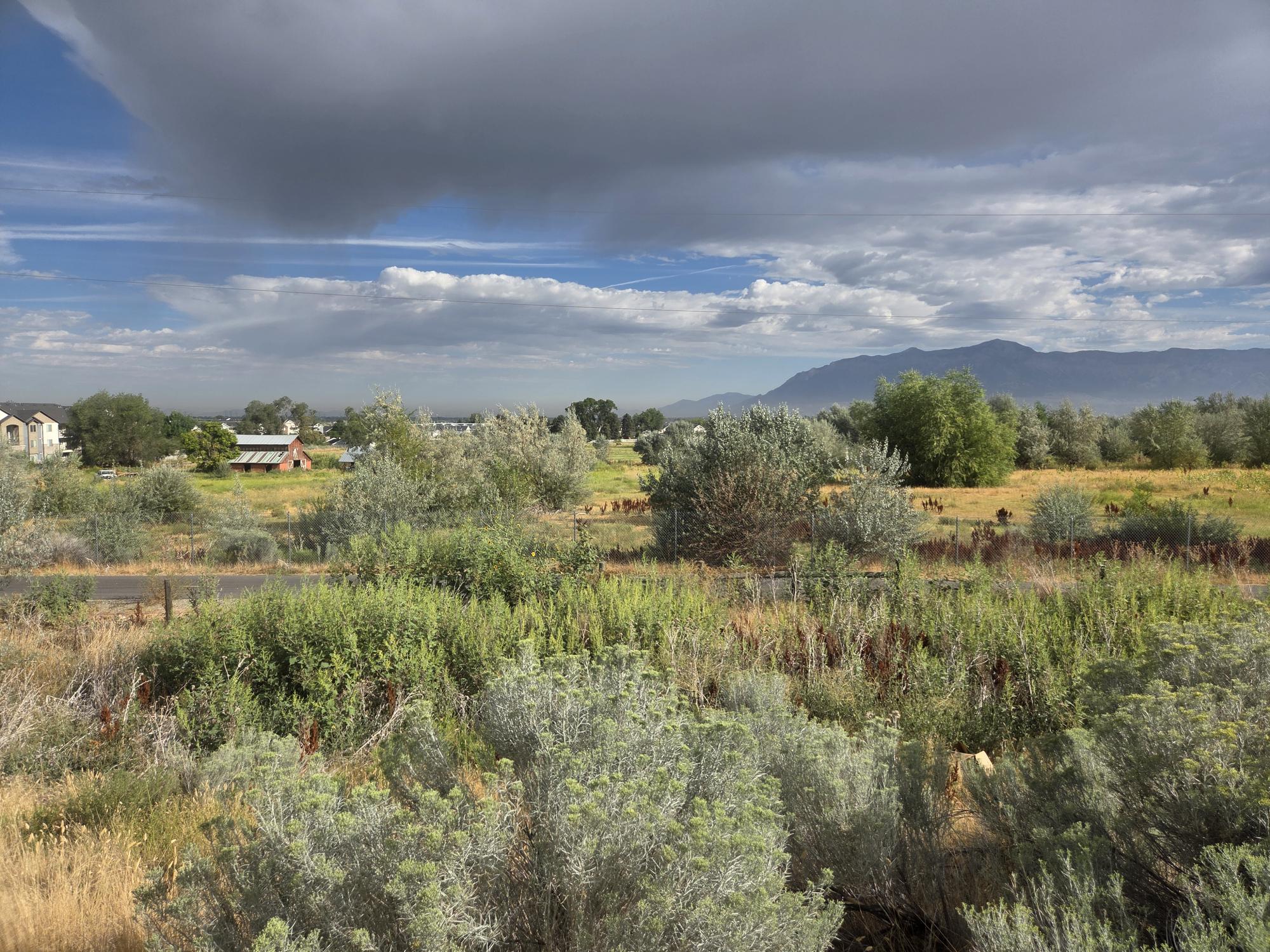 View of mountain background