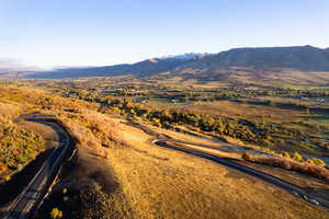 View of mountain background