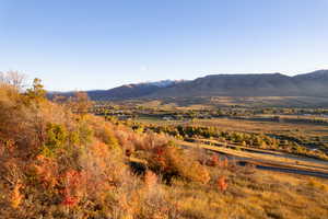 View of mountain backdrop