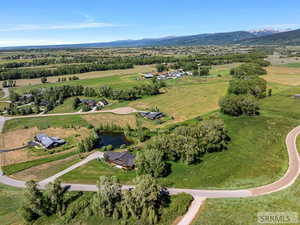 View of property location with rural landscape and a mountain backdrop