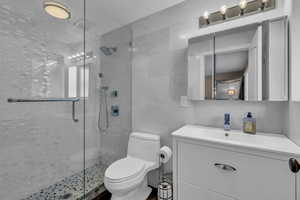 Private bath 3/4 bath