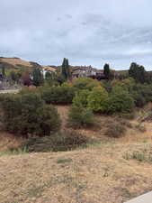 View of lot from the street