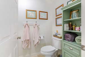 Bathroom featuring toilet