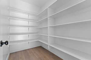 View of storage area