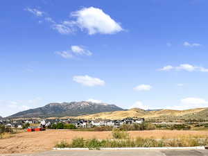 View of mountain background
