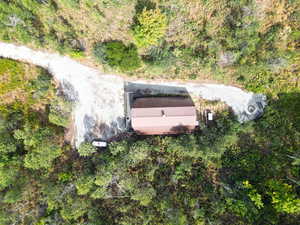 Aerial view of property and surrounding area