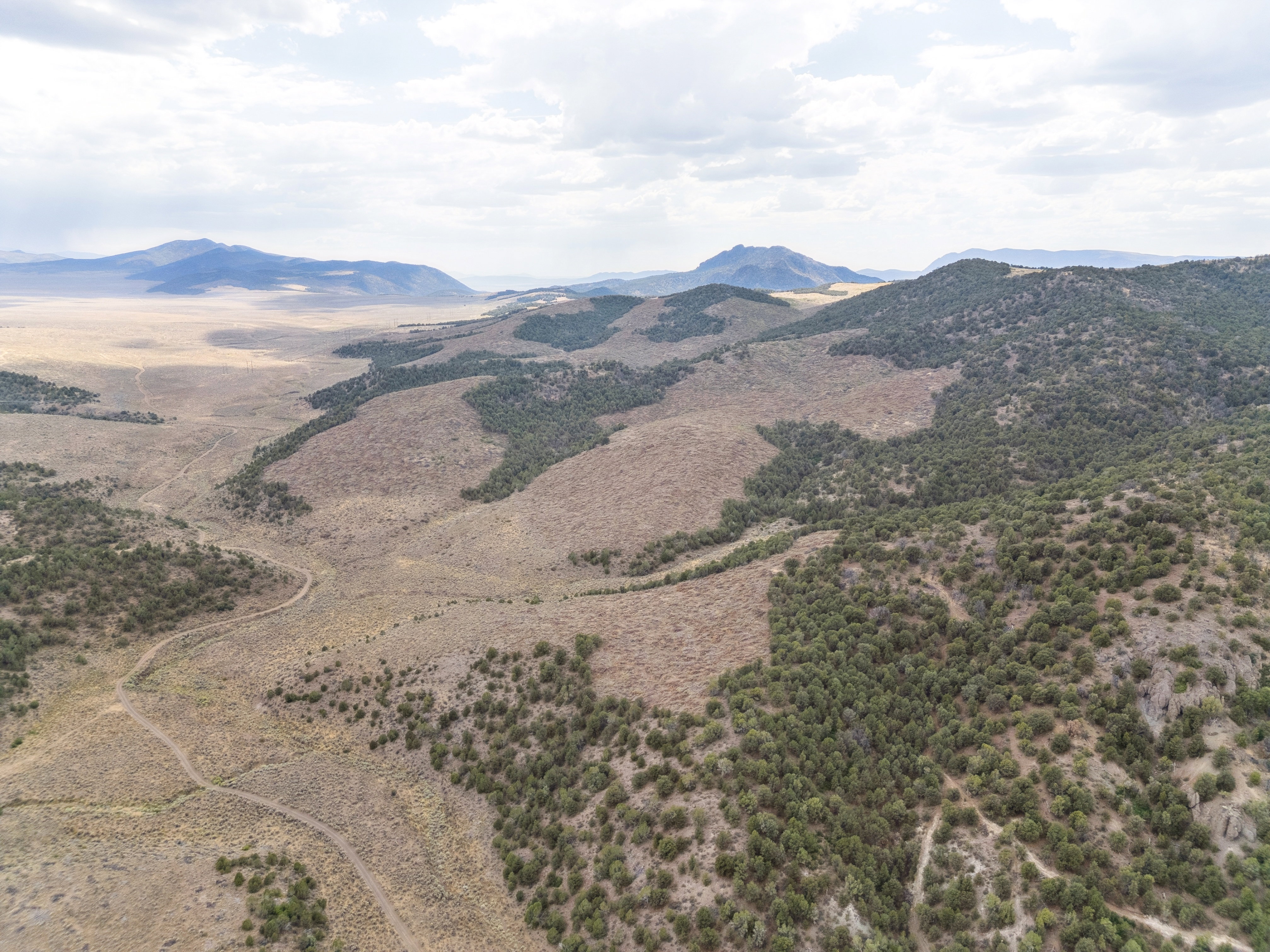 View of mountain backdrop