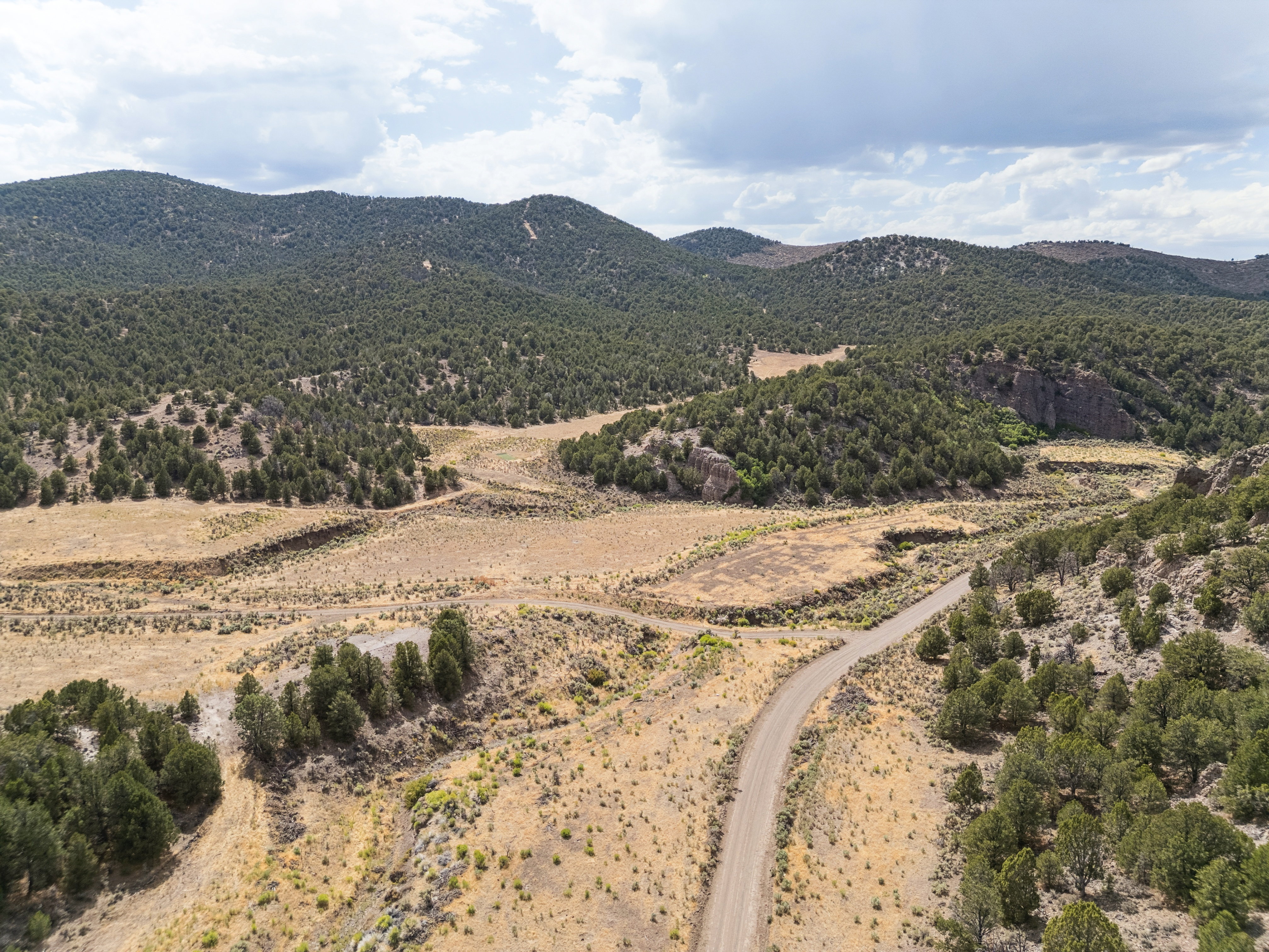 View of mountain background