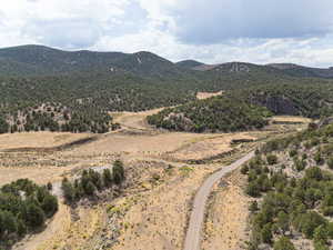 View of mountain background