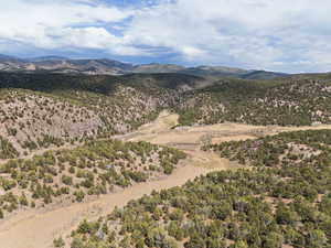 View of mountain background