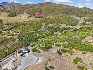 View of mountain backdrop