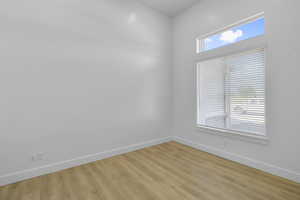 OFFICE/FLEX ROOM W/ 12' CEILINGS AND LAMINATE FLOORING! (PICTURE OF PREVIOUS BUILT HOME-OPTIONS, COLORS AND MATERIALS MAY VARY)