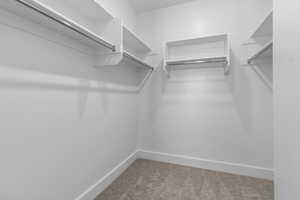 PRIMARY SUITE LARGE WALK IN CLOSET! (PICTURE OF PREVIOUS BUILT HOME-OPTIONS, COLORS AND MATERIALS MAY VARY)