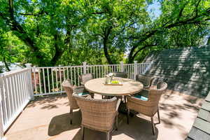 View of patio / terrace with outdoor dining area