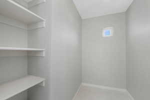 View of spacious closet