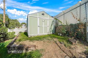 View of shed