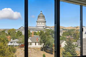 Views of capitol from condo