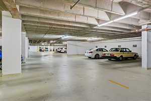 View of parking deck
