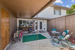 View of patio / terrace with french doors