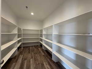 View of storage area