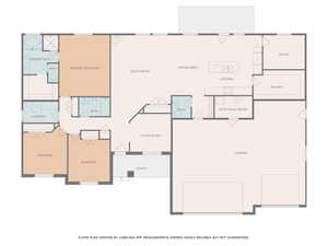 View of floor plan / room layout