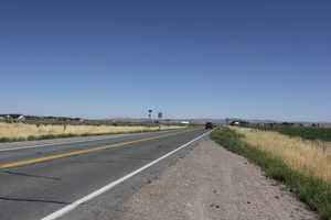 View of asphalt street