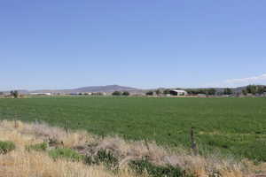 Mountain view featuring rural landscape