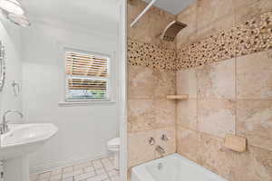 Main level full bathroom