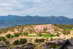 View of mountain backdrop