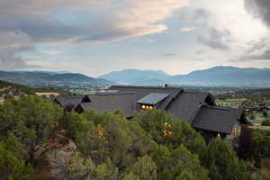 View of mountain backdrop