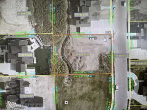 Aerial view of property's location