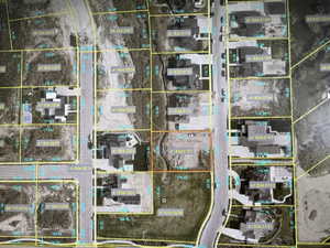 Aerial view of property's location