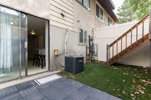 View of patio / terrace with a wooden deck