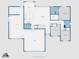 View of floor plan / room layout