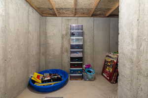 Cold Storage under porch