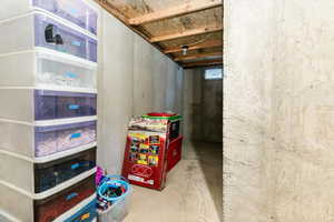 Cold Storage under porch