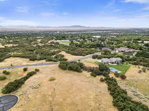 Drone / aerial view of mountains