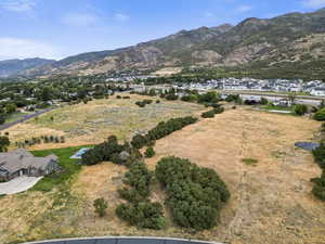 Bird's eye view of mountains