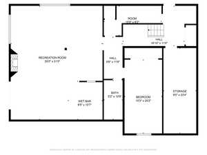 View of home floor plan