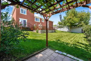 View of yard featuring a patio area