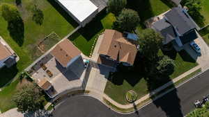 Aerial overview of property's location